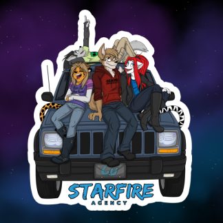 Starfire Agency Sticker from Vol. 2