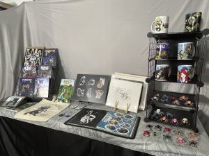 mock display 6 foot table