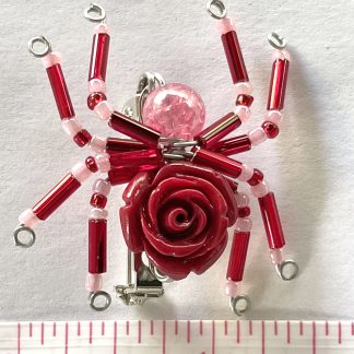 Jeweled Spider brooch 6-1
