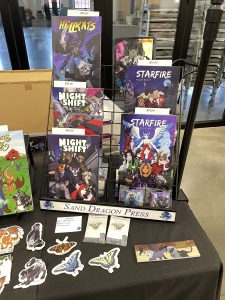 Comics and more books to come