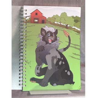 Leo Sticker book cover open